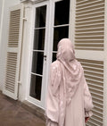 Embroidered Hijab Rose