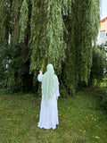Bestickter Hijab Pastellgrün